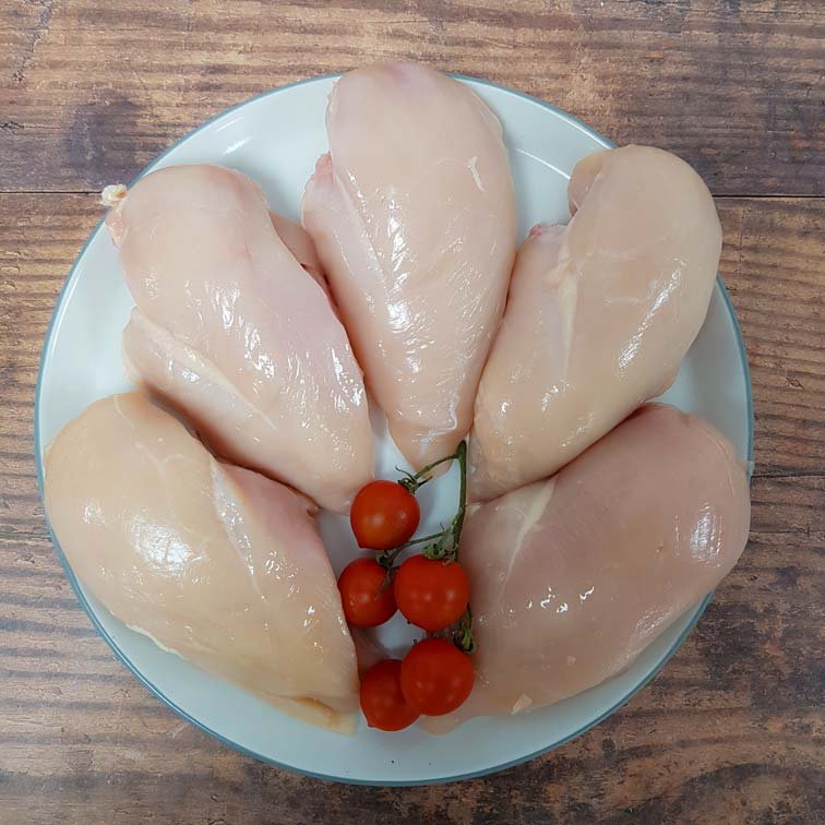 5 x 180gm Chicken Breast Fillets (boneless/skinless)