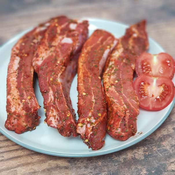 hot & smokey meaty pork ribs 1kg