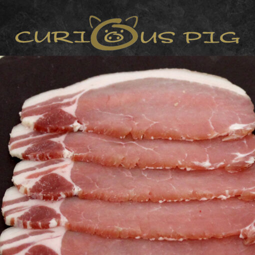 Curious Pig Traditional Dry Cure Mild Back Bacon 1kg