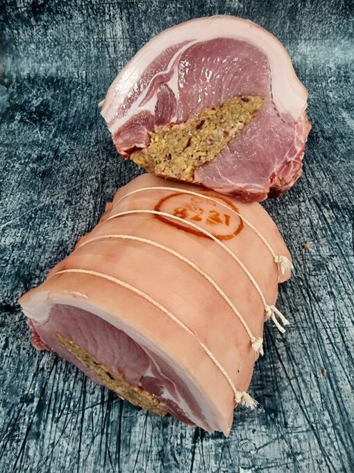 Rotisserie Ready Stuffed Loin of Outdoor Reared Pork